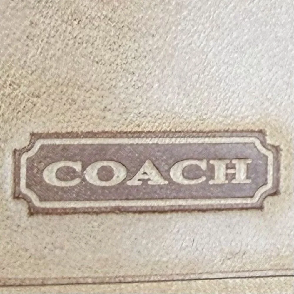 Coach Burgundy/Brown Hampton 